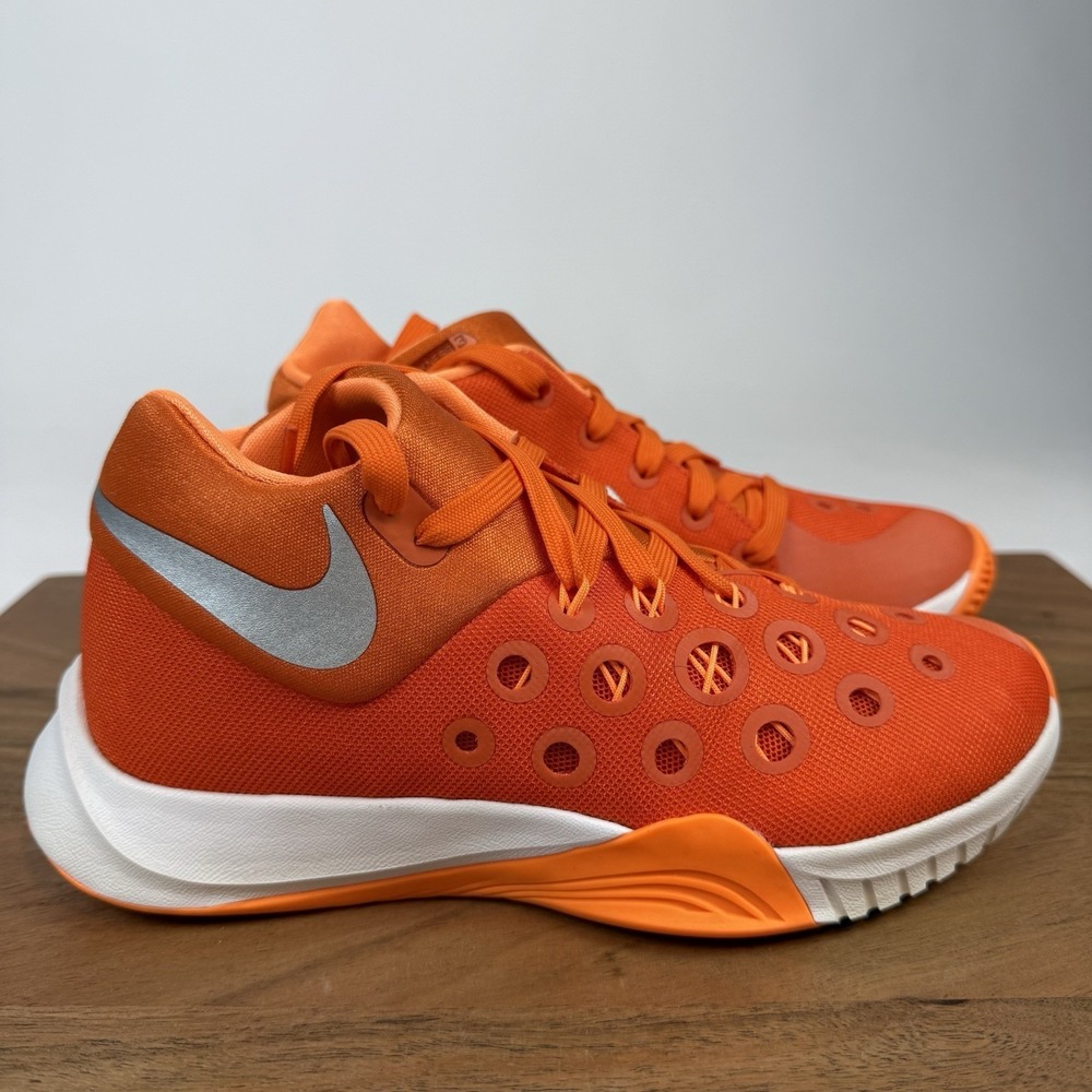 New NIB Womens Nike ZM Hyperquickness 2015 TB Orange Sneakers Shoes Size 5.5